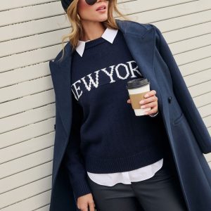 City of NYC Knit Sweater